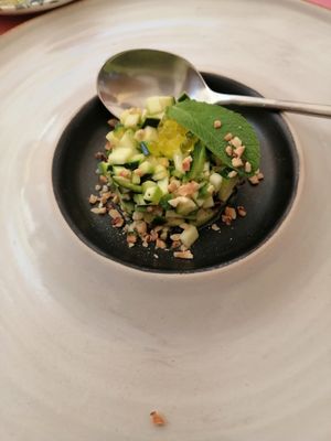 Tartare di zucchine (mezza porzione) at Essenza Dario e Anna - dal 1964 in Arezzo