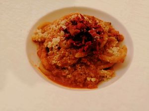 Pici al ragù vegano at Essenza Dario e Anna - dal 1964 in Arezzo