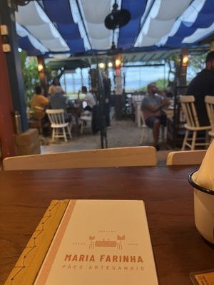 Linda padaria e cafeteria com boas opções veganas   at Maria Farinha Pães Artesanais in Ubatuba