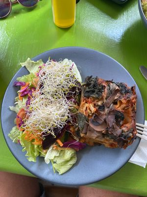 Vegan Lasagnea  at Yerbabuena del Sisal in Valladolid