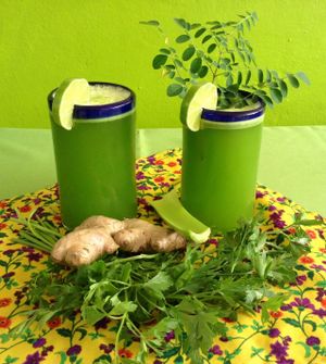 Fresh Juices at Yerbabuena del Sisal in Valladolid