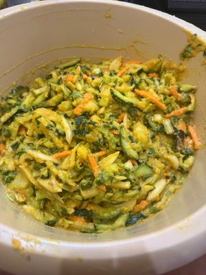 This is kind of Nepali salad. We call it achaar in Nepali lang aide. at Elohim Asian Fusion Restaurant in Funchal