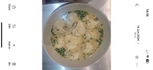 Vegetable jhol dumpling  at Elohim Asian Fusion Restaurant in Funchal