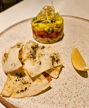 Veg Mê Tartar at Gurumê Leblon in Rio De Janeiro