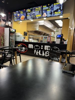 Inside  at Momo Hub in Brampton