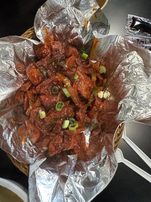 Vegan Chaap 65.   5/5*  at Momo Hub in Brampton