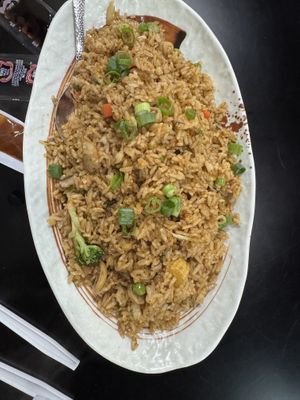 Vegan Fried Ricee  at Momo Hub in Brampton