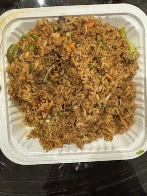 Veggie Hakka Fried Rice - Vegan  at Momo Hub in Brampton