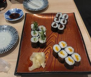   at Kizuna Sushi in Tokyo