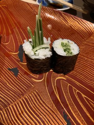   at Kizuna Sushi in Tokyo