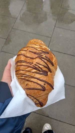 nougat croissant 3,50€ i guess at Bäckerei Hartner in Grabern