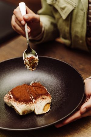 Our lighter and creamier interpretation of the one and only Tiramisu. at Primo Pasta Amsterdam in Amsterdam