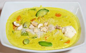 Vegetable Korma at Rajput Indian Eats in Chesapeake