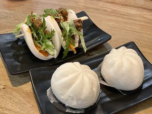 Baos  at EatHappy Vegan - Rosenhoff in Oslo