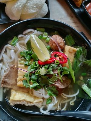 Pho at EatHappy Vegan - Rosenhoff in Oslo