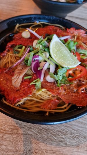 Soup at EatHappy Vegan - Rosenhoff in Oslo