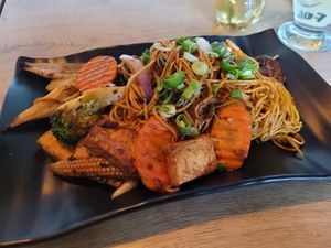 Stir Fried Noodles at EatHappy Vegan - Rosenhoff in Oslo