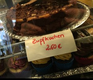 typical regional cake at Fau in Jena