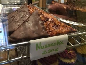 nut wedges -- as german as can be ;) at Fau in Jena