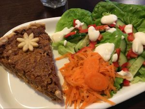 onion cake (lunch, not sweet) at Fau in Jena