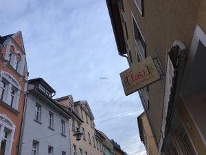 outside at Fau in Jena