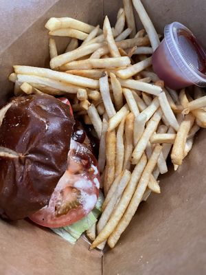 Buffalo chik’n BLT at The Happy Hooligans in San Jose