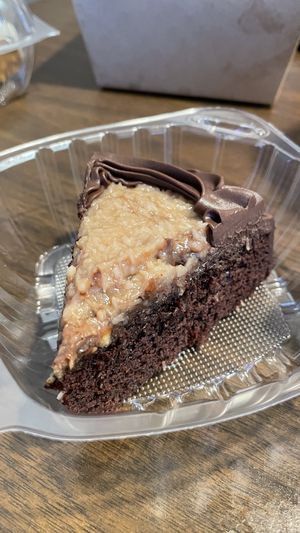 German Chocolate Cake at The Happy Hooligans in San Jose