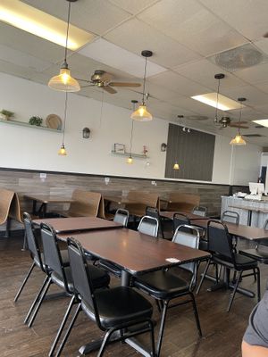 inside seating area   at The Happy Hooligans in San Jose