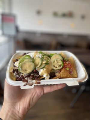 Nachos Supreme: didn’t taste seasoned surprisingly   at The Happy Hooligans in San Jose