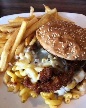 Backyard BBQ Burger at The Happy Hooligans in San Jose