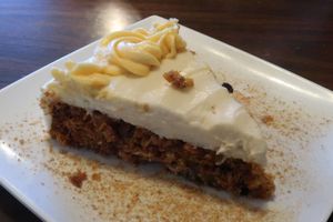 Carrot cake at The Happy Hooligans in San Jose