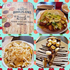 Shrimpboy/ Mac n Cheez/Smores pie at The Happy Hooligans in San Jose