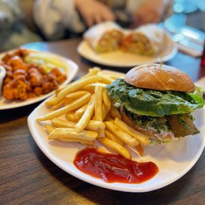 Pesto chicken sandwich  at The Happy Hooligans in San Jose