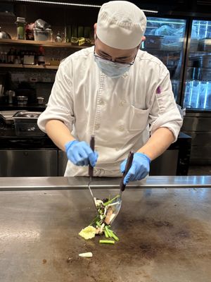 Mongolian bbq  at Kyo Kyo Vegetarian Restaurant - 京享蔬食百匯餐庁 in Kaohsiung