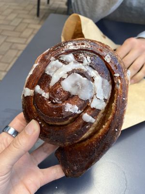 Cinnamon swirl   at Aurora Argentinian Bakery in Wellington