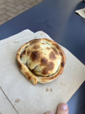 Mushroom empanadaas  at Aurora Argentinian Bakery in Wellington