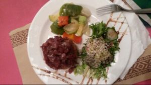 The food at Chirimoya in Salta