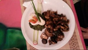 The food at Chirimoya in Salta