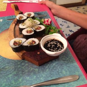 Sushi Vegano at Chirimoya in Salta