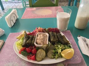 Dolma app and (the best ever) nut milk at Chirimoya in Salta