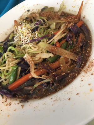 Pad Thai yummy at Chirimoya in Salta