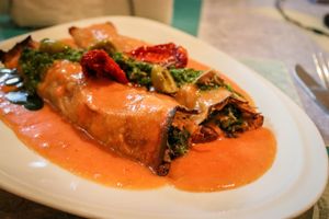 canneloni at Chirimoya in Salta