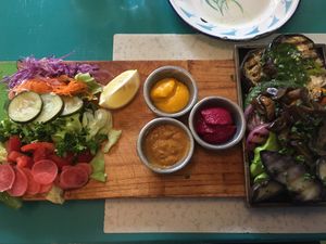 Veggie grill at Chirimoya in Salta