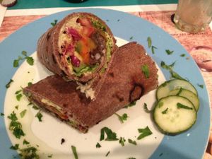 chapati at Chirimoya in Salta