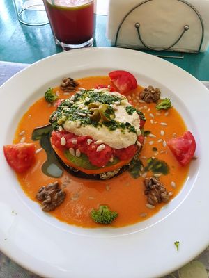 Veg lasagne 😋 at Chirimoya in Salta