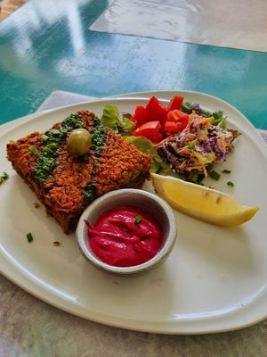 Meat loaf at Chirimoya in Salta