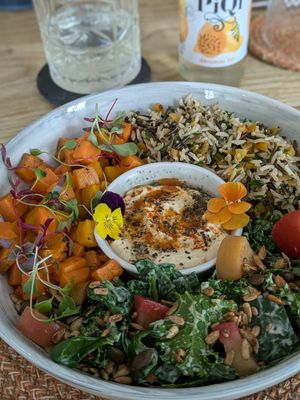 The harvest plate at Yeotown - Queen's Gardens in West London