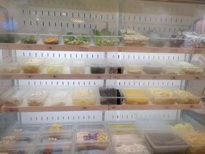 fridge ingredients at Sonogong Maratang 손오공 마라탕 - Incheon Gajeong in Incheon