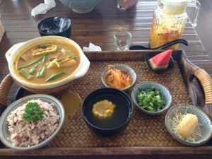 Vegetables Curry pot lunch set at Simple Life - Bangsar in Kuala Lumpur