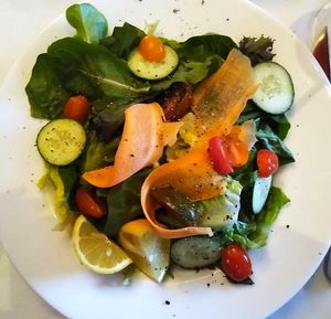 Salad Jardinière. Vegan and Gluten Free dressings available. at American Harvest Restaurant in Livonia